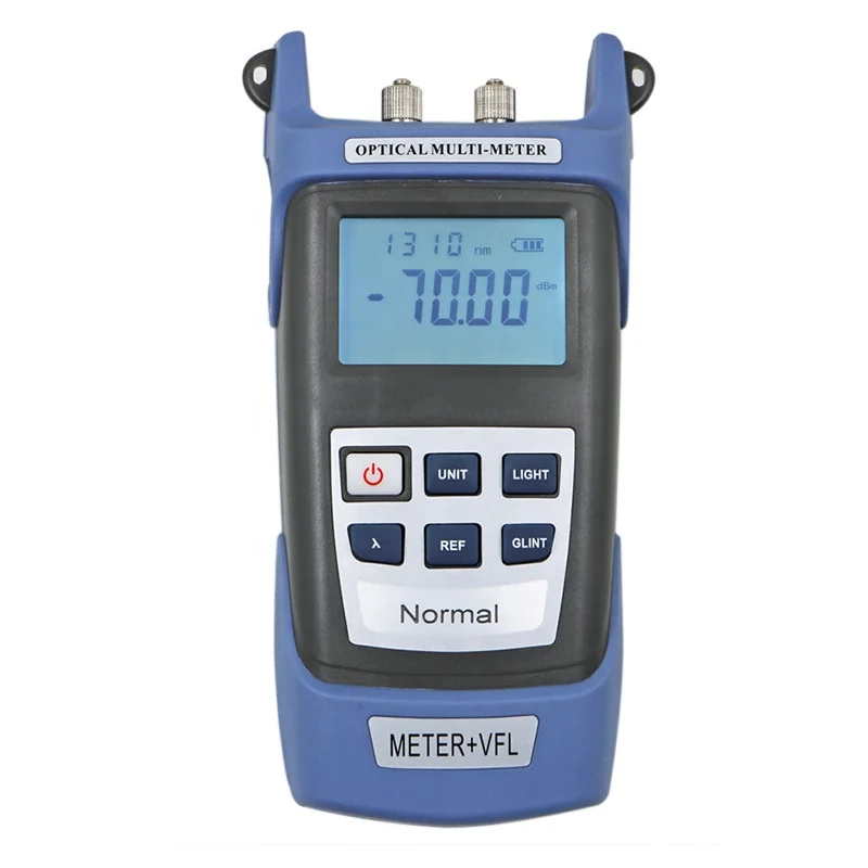 

2-in-1 Optical Power Meter Visual Fault Locator OPM -70~+3 / -50~+20dBm SM MM 800-1700nm VFL 5KM 15KM