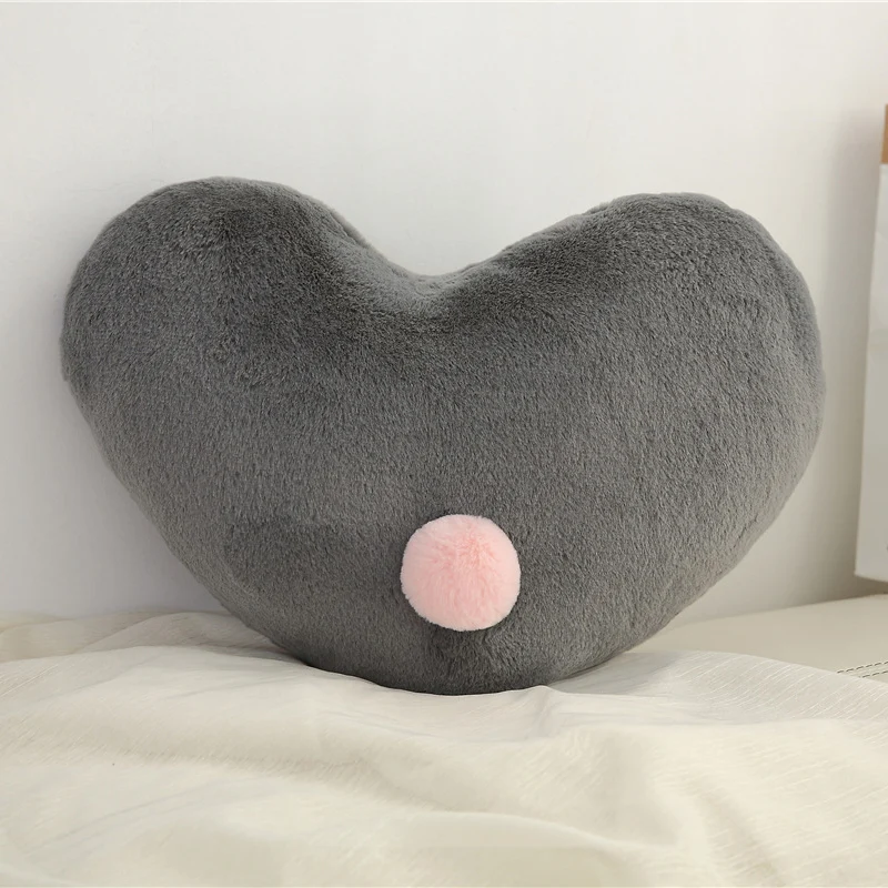 Nordic Style Crown Soft Cushion Fashion Simple Moon Stuffed Pillow Heart Shape as childrens' Gifts Five Star Back Cushion