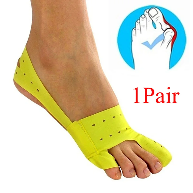 1Pair Hallux Valgus Toe Bunion Splint Straightener Corrector Foot Pain Relief Toe Separator Orthotics Feet Bone Thumb Adjuster