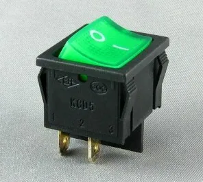 

ship switch KCD5 21N 4-pin power switch green