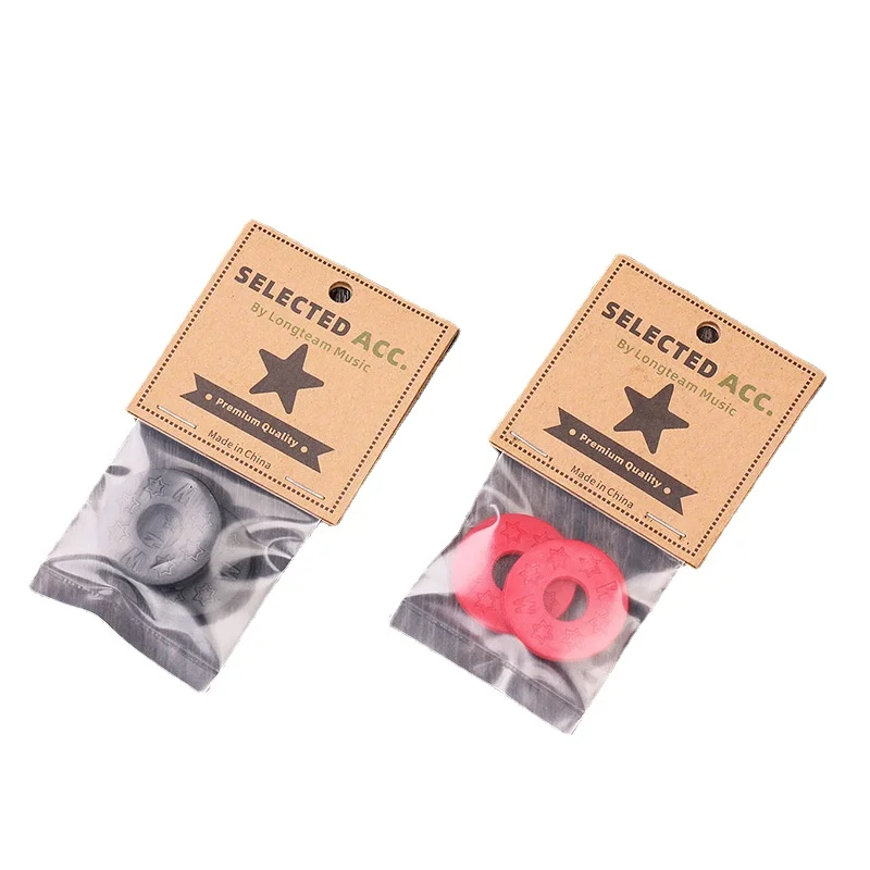 Bass Guitar Strap Non-slip Buckle Ukulele with Anti-falling Rubber Pad Strap Tail Nail Lock Musical Instrument Accessories