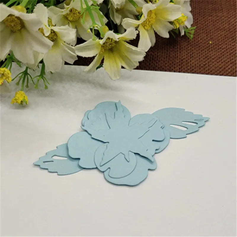 Beautiful stamen flower leaf Metal Cutting Dies Craft Stamps die Cut Embossing Card Make Stencil Frame