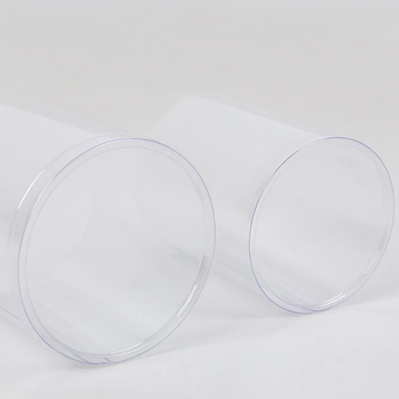 PVC cylinder spot wholesale transparent plastic packaging box manufacturer customized round transparent cylinder PVC packaging b