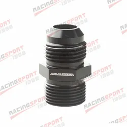 -10 AN 10AN AN10 AN Flare To M22 x 1.5 Metric Straight Fittings Black