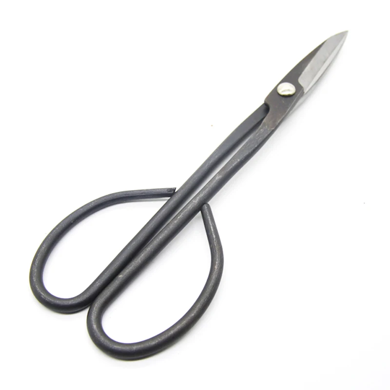 

Master Grade 205 Mm Long Handle Forged Carbon Steel Bonsai Scissors Professional Twig scissors for leaf cutter