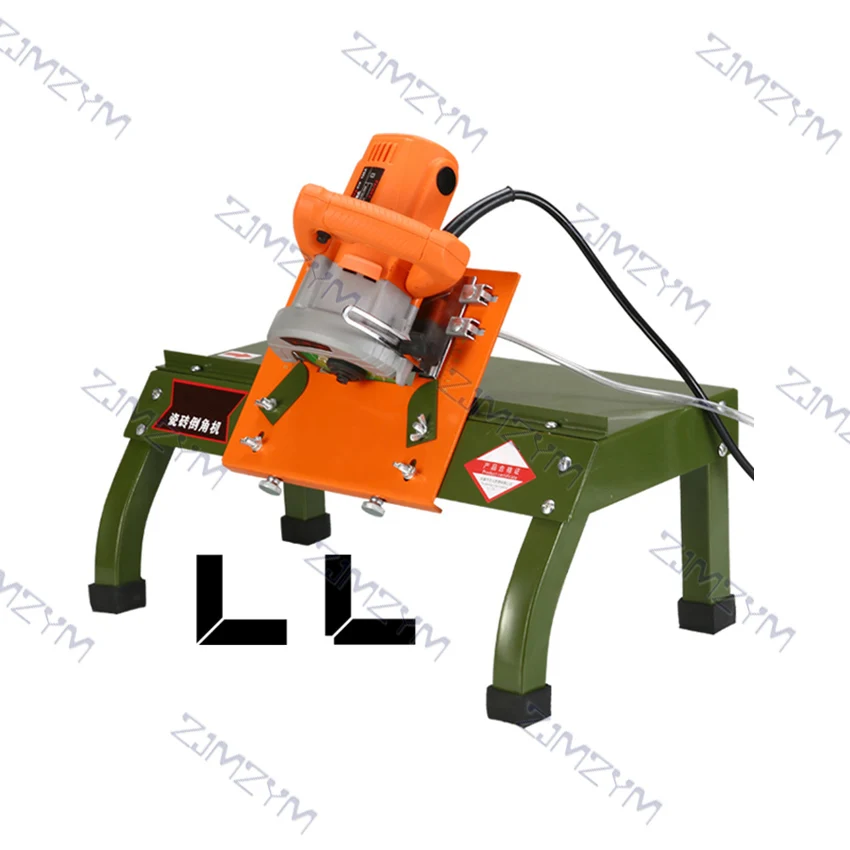 Cortador de azulejos de escritorio de alta precisión, 2300W, 45 °, corte de agua, biselado, fresadora de azulejos de cerámica, Chaflán de azulejos 220V/110V