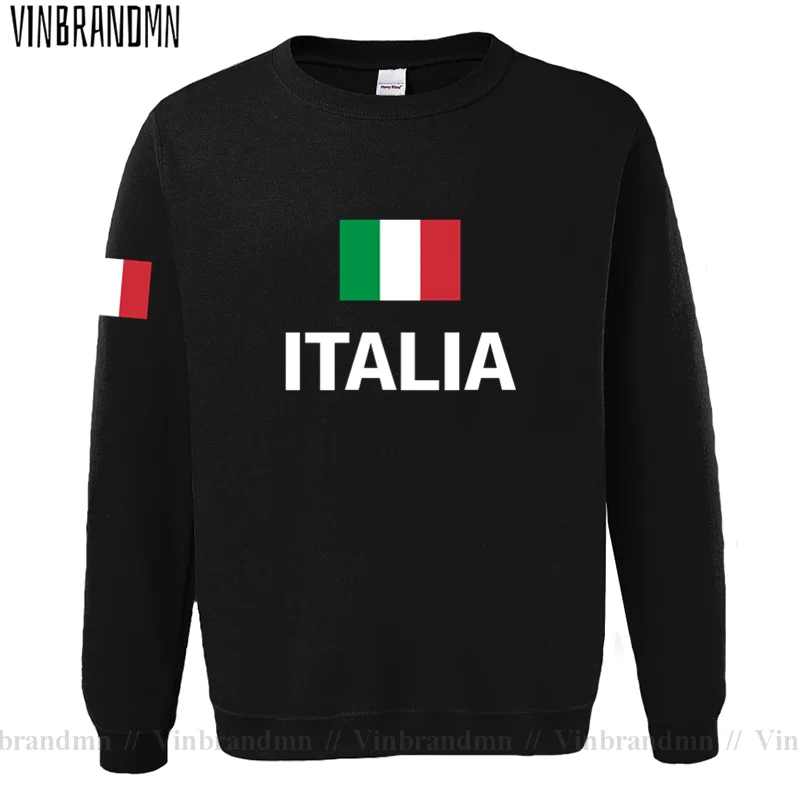 Italy Italia Italian ITA mens hoodie pullovers hoodies men sweatshirt new streetwear clothing Sportswear tracksuit nation flag