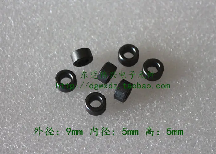 Magnetic Ring Ferrite Core 9*5*5 Anti-interference Filter Wire Small Magnetic Ring Inductor Winding Degaussing Magnetic Ring