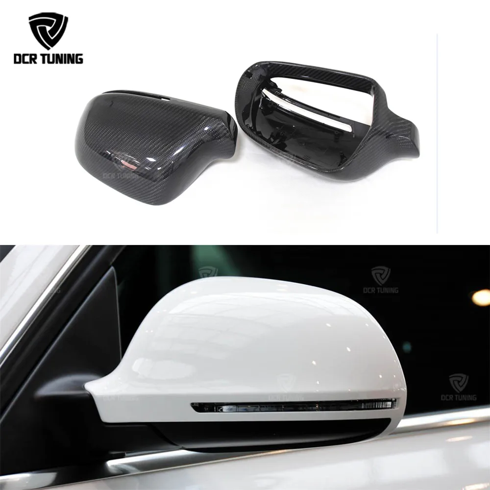 

Replacement Style For Audi A4 A5 A6 S5 S3 Q3 B8 B8.5 B9 A4 S4 A5 S5 RS5 2008 - UP Rear View Side Mirror Carbon Fiber Caps