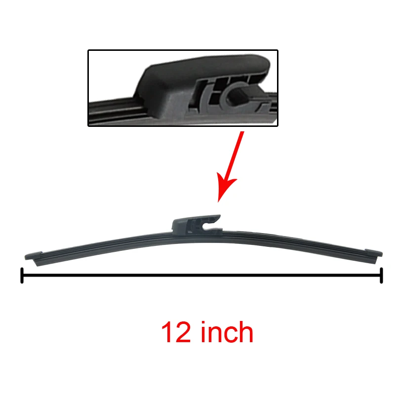 MIDOON Rear Wiper Blades  For KIA Cee\'d Ceed 2012-2016 2015 2014 2013 Windshield Windscreen 12\