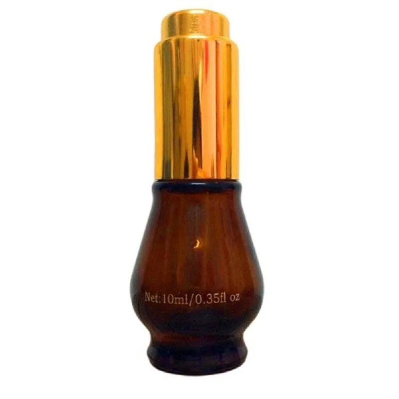 

10ML 10G Brown Gourd Bottle, Amber Essential Oil Bottle, Sample Bottle, Cosmetic Glass Bottle, 30 Pieces/lot