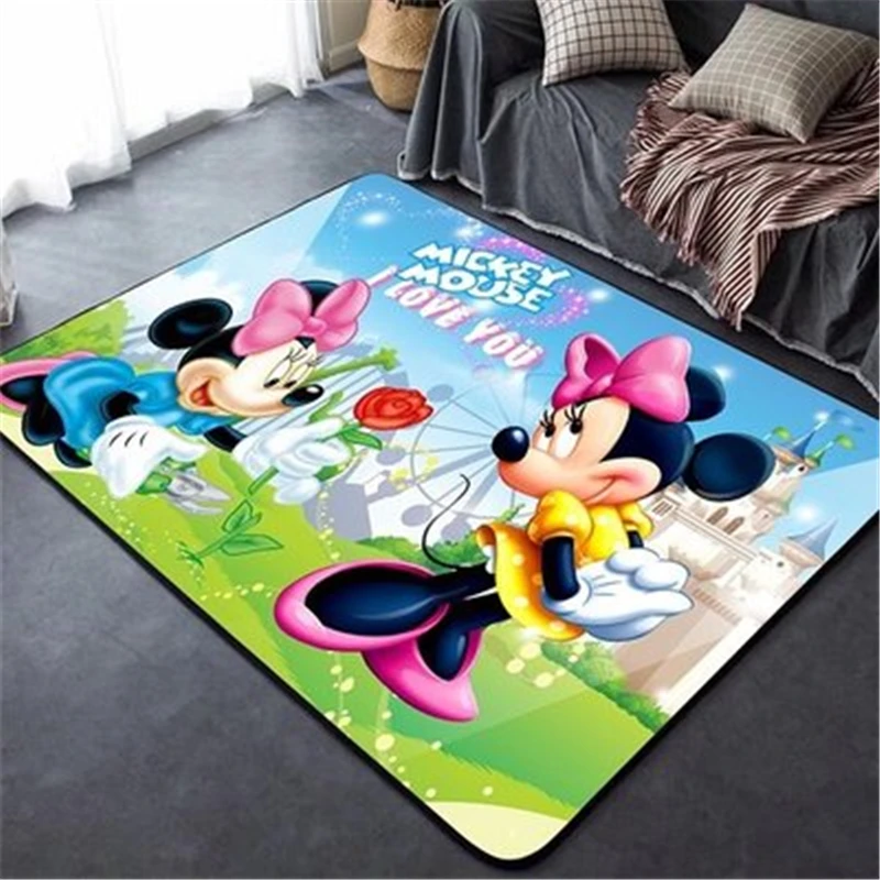 Wedding Ceremony Minnie Mat Bathroom Child Carpet Playmat Doormat Anti - Slip Bathroom Carpet Absorb Water Kitchen Mat/Rug