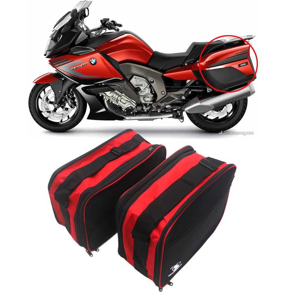 Saddle luggage lining bag side lining storage bag for BMW R1200RT K1200GT K1300GT K1600GT K1600GTL 2011-2016