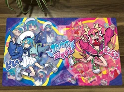 YuGiOh Live Twin Lilla & Ki-sikil TCG Mat Anime Girls Trading Card Game Mat CCG Playmat Desk Mat Mouse Pad 60x35cm Free Bag