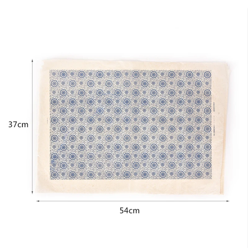1PCS Pottery Ceramics Clay Transfer Paper Glaze Underglaze Colored Flower Paper Jingdezhen High Temperature DIY Decal Paper