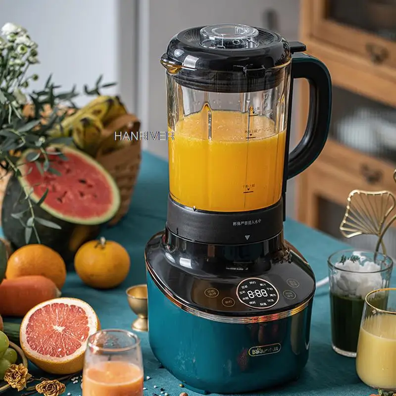 Máquina de quebra do agregado familiar aquecimento automático auxiliar misturador de alimentos misturador multi-função juicing leite de soja machin