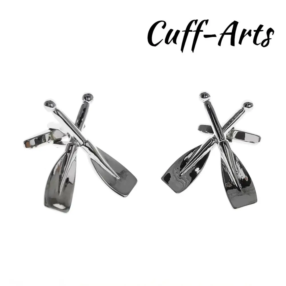 Cufflinks for Men Crossed Oars Cufflinks Gifts for Men Gemelos Les Boutons De Manchette by Cuffarts C10528