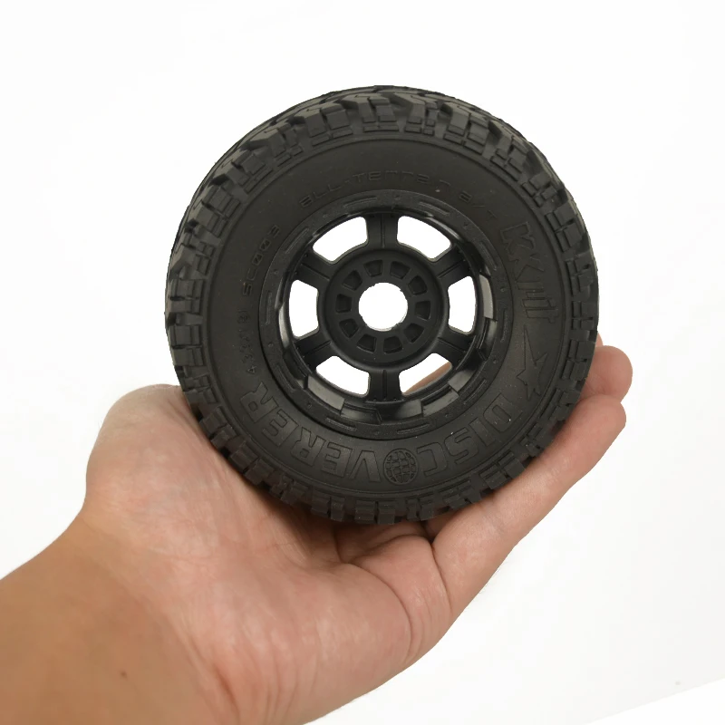 Kkpit 1/8 Rc Model Auto Korte Cursus Vrachtwagen Gemodificeerde Onderdelen Accessoires Off-Road Voertuig Buggy Tire Banden Wiel 17Mm Adapter