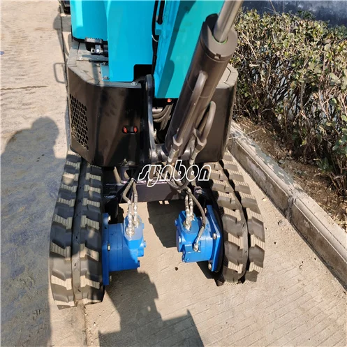 Hydraulic Crawler 1 Ton Mini Excavator  SYNBON Small Digging Machine SY601