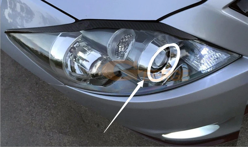 For Toyota Auris Corolla E15 Facelift 2010 2011 2012 Ultra Bright COB Led Angel Eyes Kit Halo Rings Car Accessories