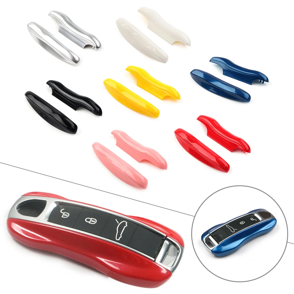 Car Remote Key Shells Case Protection Cover Housing For Porsche 911 Cayenne Panamera 7 Colors