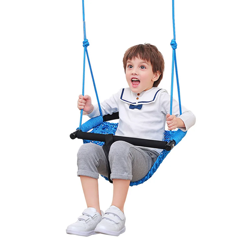 Kids Swing Chair Children's Outdoor 3 In 1 Swing Seat Garden Backyard Outdoor Toys Safety Swing Seat Outdoor Funny Toy