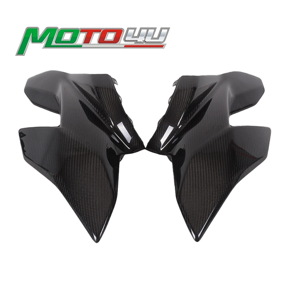 

For Ducati Streetfighter V4 V4S 2020 2021 2022 Carbon Fiber Motorcycle Side fairing 1 Pair side panels Front Side Cover