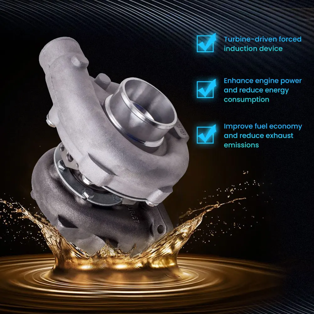 T04E T3/T4.57 A/R Turbo/Turbocharger Compressor 400+HP BOOST STAGE III 4 parafusos