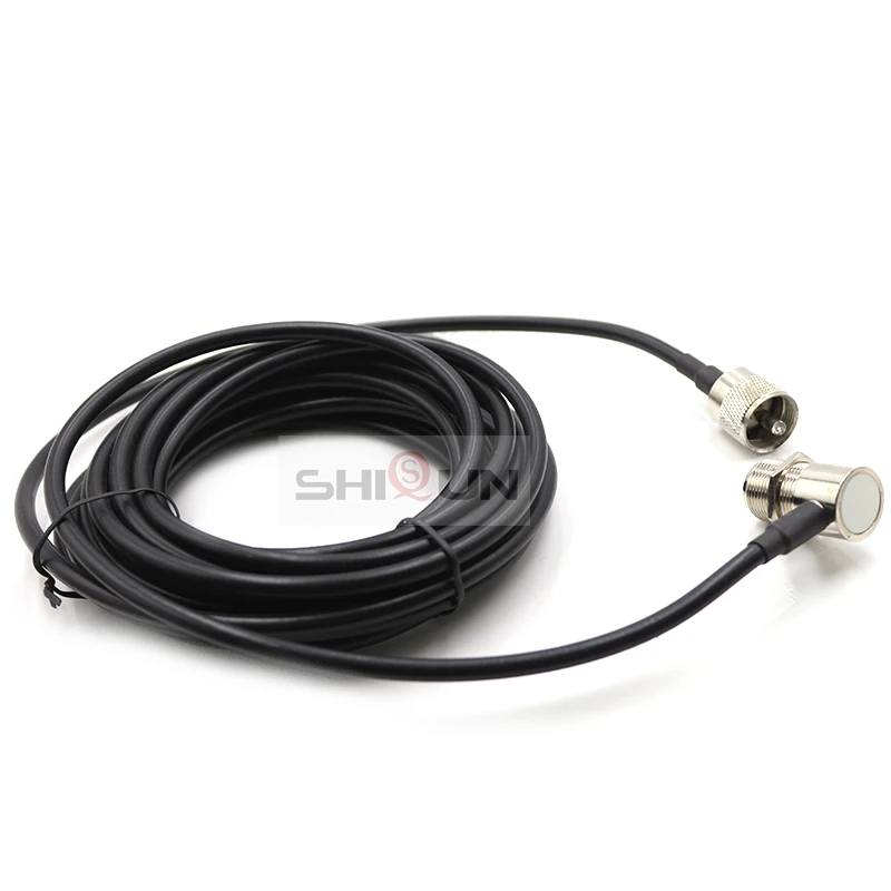 Mobile Radio Accessories Mobile Radio Cable 16FT/5M Coaxial Extend Cable For Car Walkie Talkie BJ-218 TH-9800 D9000 MP320 BJ-318