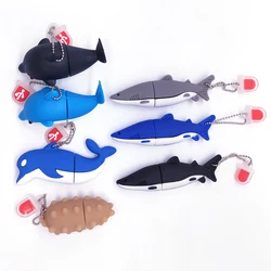 Dolphin usb stick shark pen drive  pendrive Usb memory Usb flash drive 4gb 8gb 16gb 32gb 64gb 128gb Usb drive gifts sea cucumber