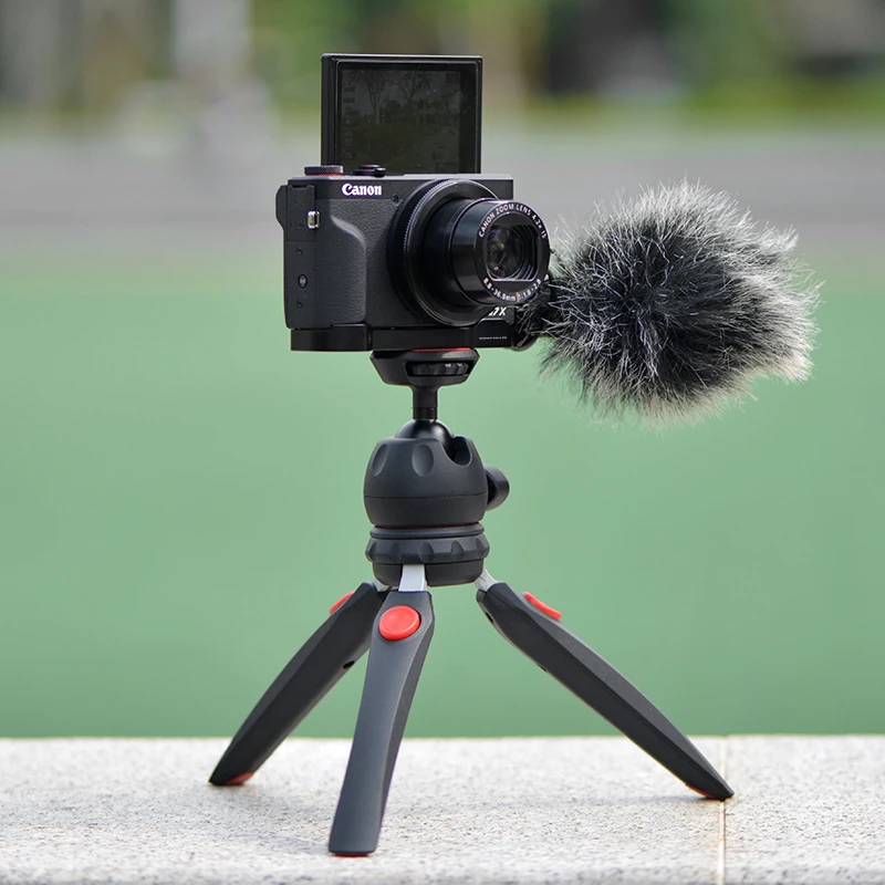 G7X مارك الثالث فلو تصاعد لوحة الأحذية الباردة لكانون G7X مارك الثالث تسجيل تلاعب يمكن إرفاق مع ميكروفون الجانب تمديد جبل