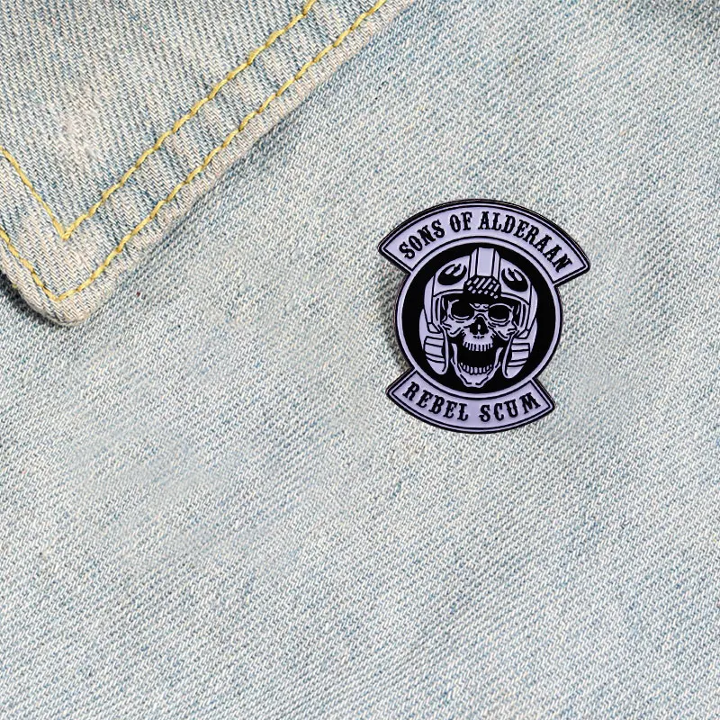 Sons Of Alderaan-Rebel Scum Pin Badge