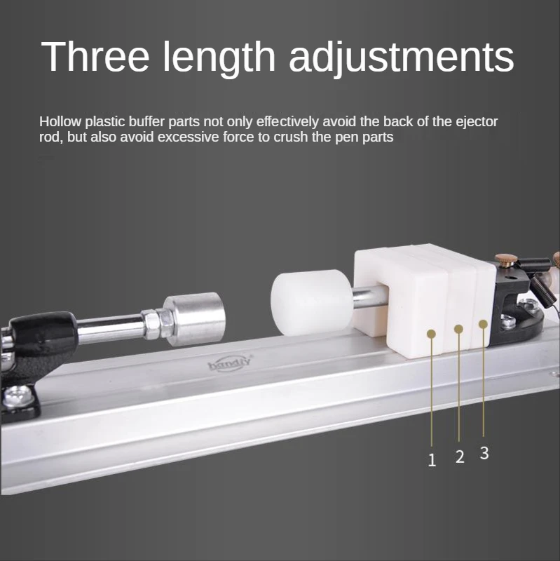 New Type of Pen Press Press Pliers Adjustable Diy Wood Rotary Pen Accessories Assembly Tool