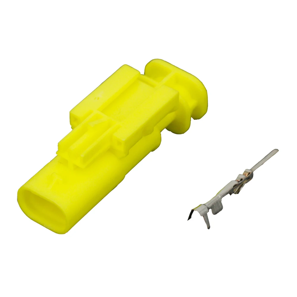 5 PCS 2 Pin Automotive Impact Sensor Fuel Injector Plug Public Wiring Plug With Terminal DJ7025A-1-11 2P