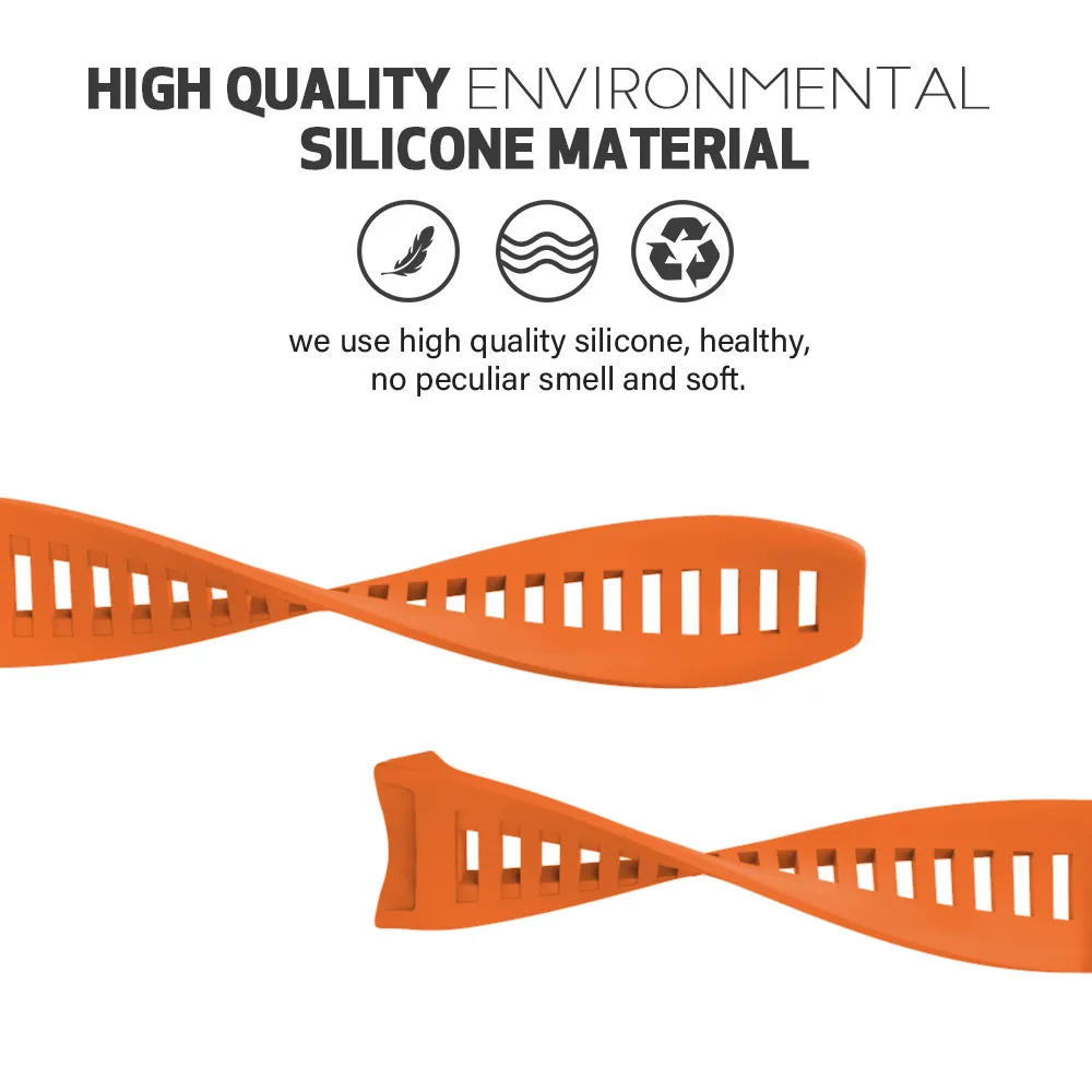 Dành cho Garmin Bản Năng Dây Thể Thao Silicone thay thế dây đeo tay màu lắp đặt nhanh chóng và loại bỏ phụ kiện