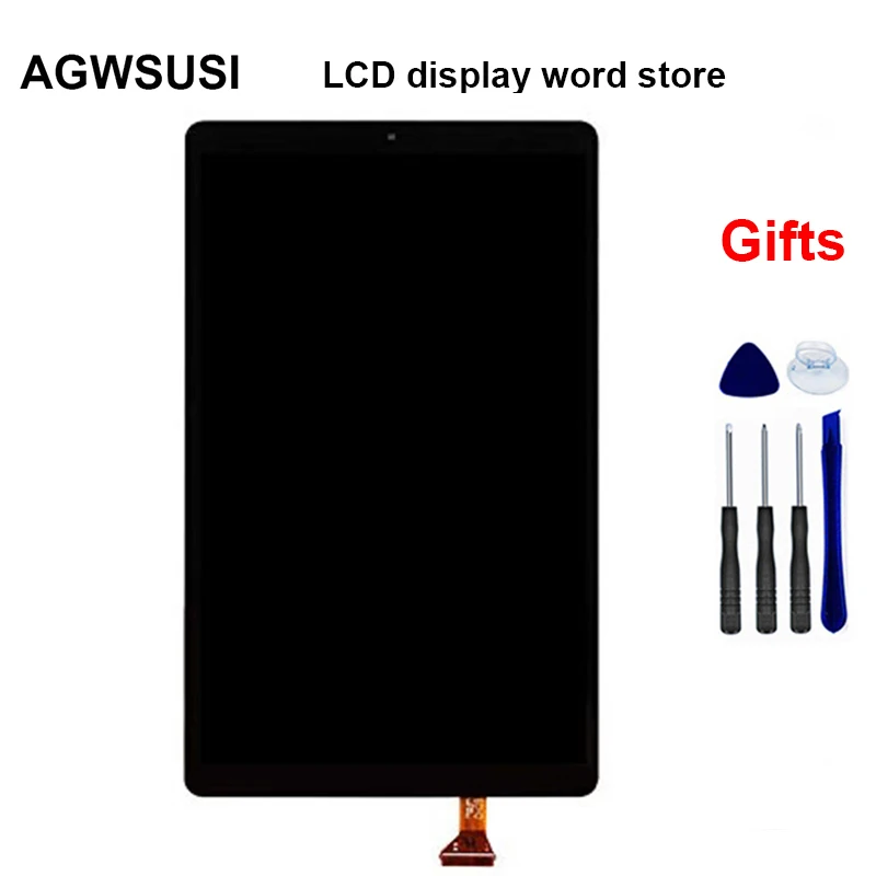 For Samsung Galaxy Tab A 10.1 2019 T510 T515 T517 SM-T510 LCD Display Touch Screen Digitizer Assembly