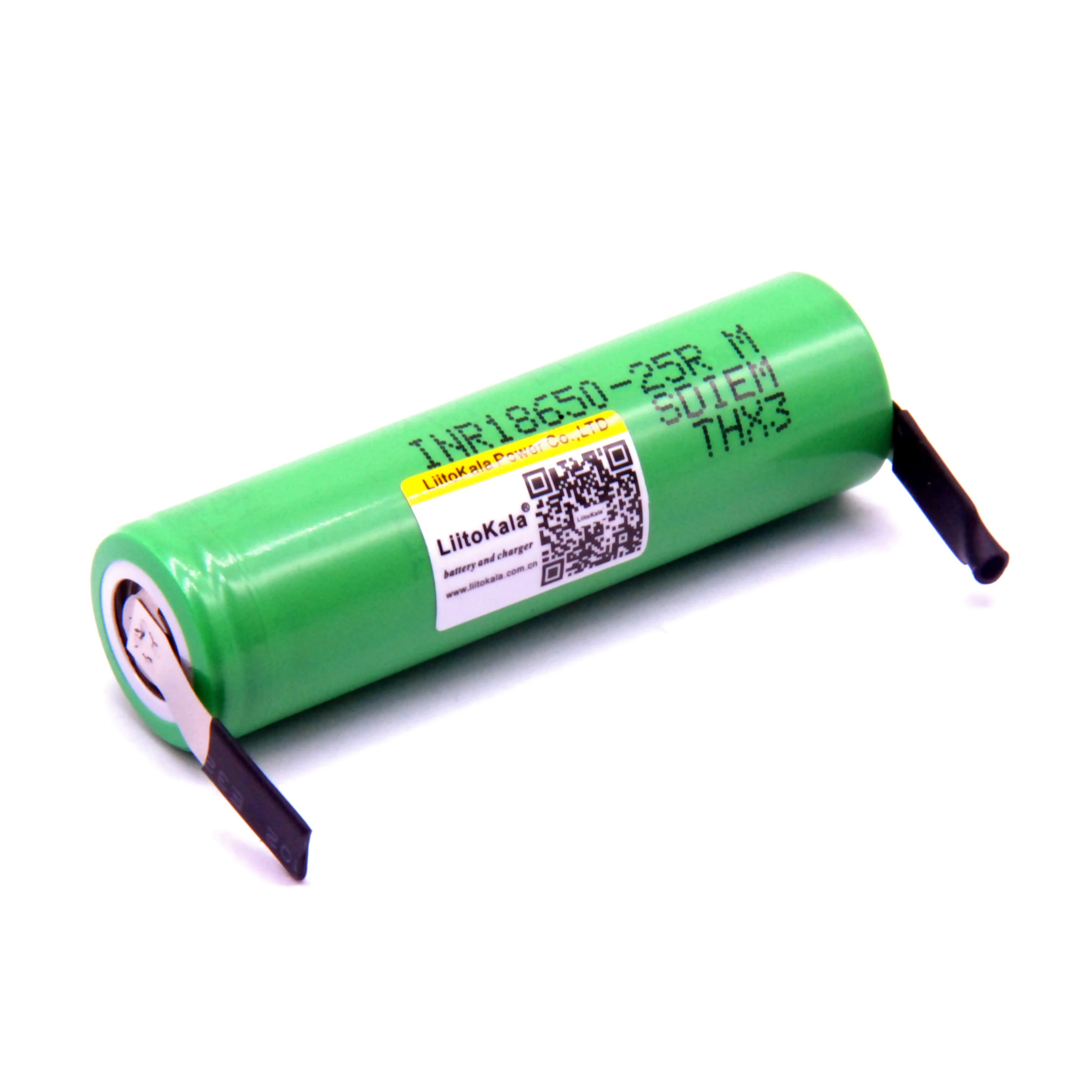 LiitoKala 18650 2500mAh 2600mAh akumulator baterii INR18650 25R 26F 20A rozładowania akumulator litowo-jonowy 15A bateria ogniwowa