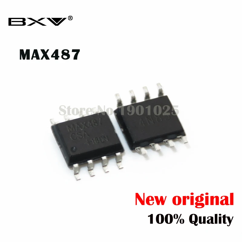 50PCS MAX487CSA SOP-8 MAX487 SOP SMD new and original IC