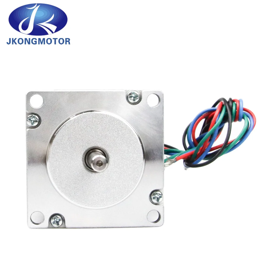 Jkongmotor-Moteur pas à pas NEMA 23, 0.9 degrés, 4 fils, 2.8 A, 1.8 N.m, 76 mm de longueur, pour kit cnc, imprimante 3D