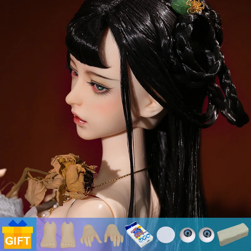 

Shuga Fairy 1/3 Doll BJD Yuka Zlinglong ancient style dolls fullset complete professional makeup Toy Gifts movable joint doll