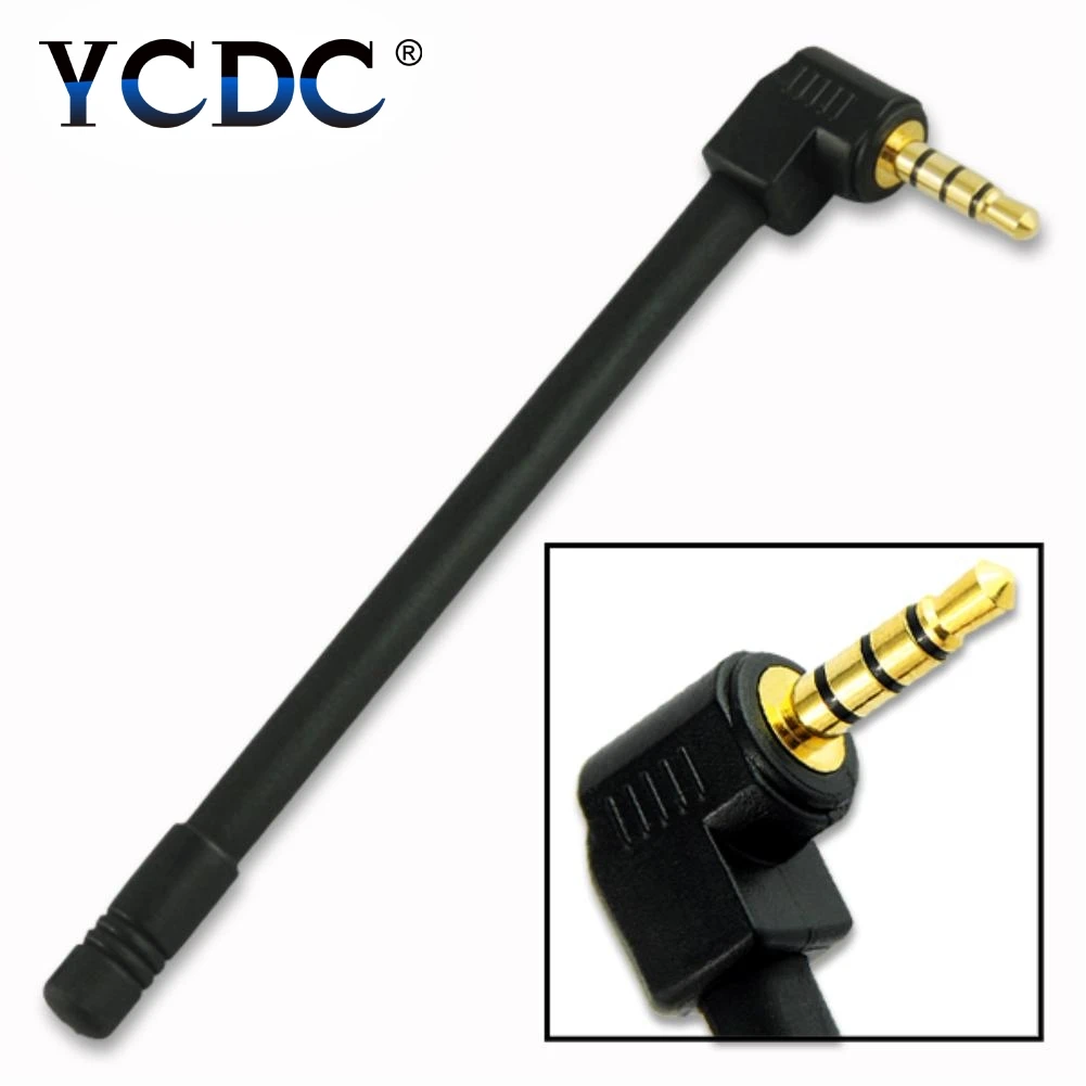 YCDC 3.5mm Male Jack Digital TV GPS Signal Booster Boost New 2020 Strength Aerial Antenna 5 DBI 3.5mm Sale 2022 Hot Selling