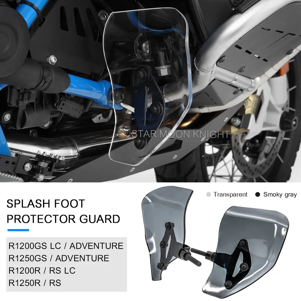 

For BMW GS 1200 1250 R1200GS R1250GS LC Adventure 2020 R1200 R RS Splash Foot Protector Guard Rear Brake Shift Cover Accessories