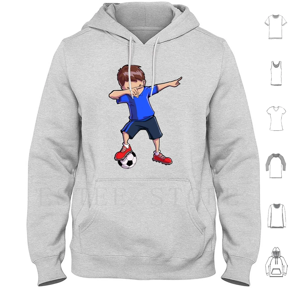 Dabbing Soccer T Shirt For Boys Dab Dance Funny Football Tee Hoodies Long Sleeve Dabbing Soccer Dabbing Football