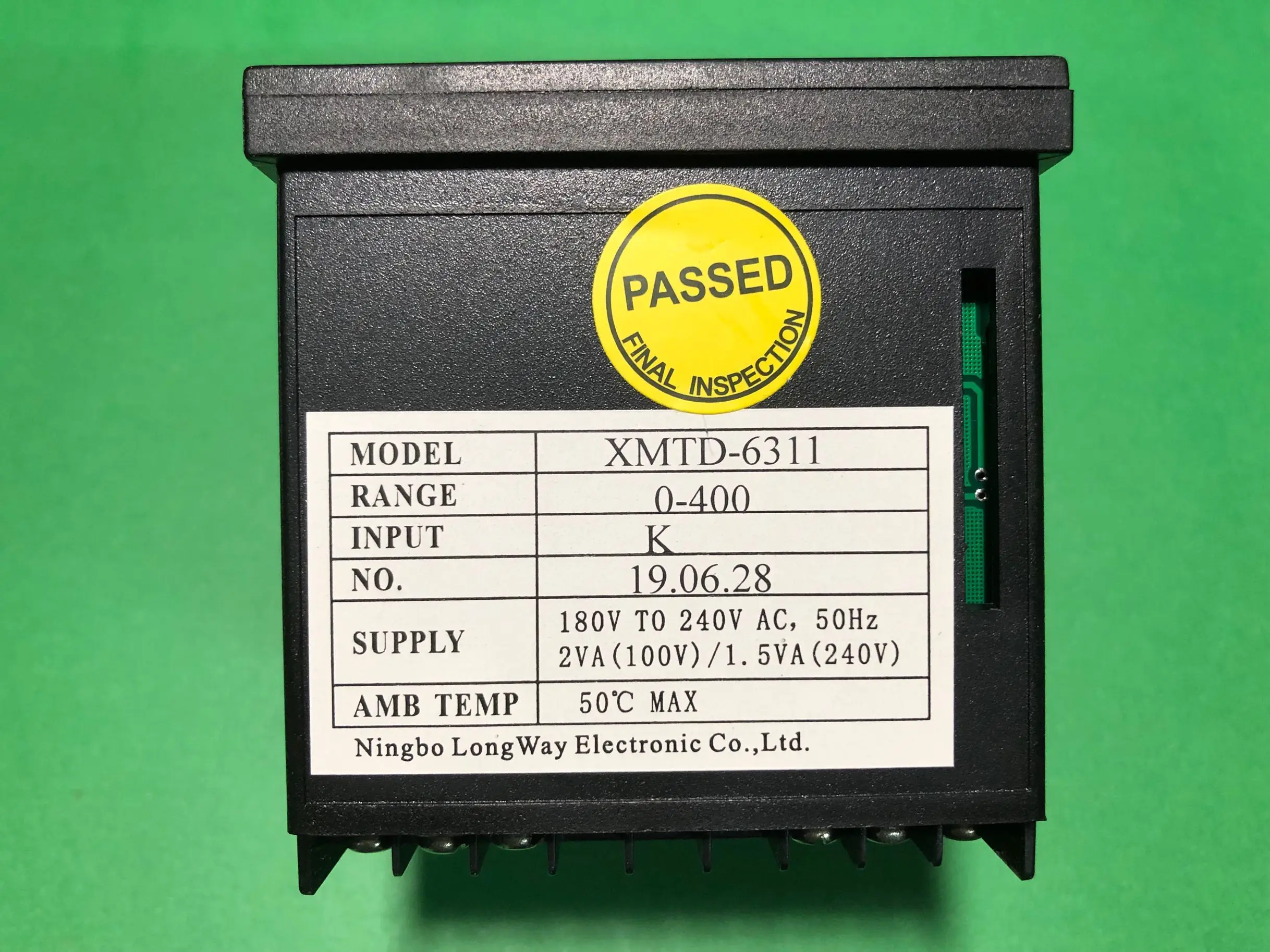 YANGMING temperature control XMTD6000 short smart meter XMTD-6311 temperature control XMTD-6312