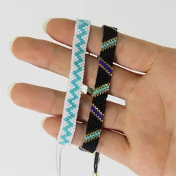 BLUESTAR 2021 MIYUKI Bracelets set For Women bohemian Bracelet Girl Gift Woven Jewelry Boho Design Chic Accessories