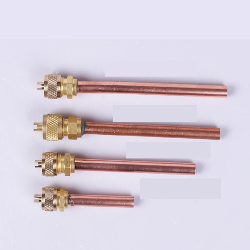 Low Price Gas Refrigerant Fridge Part Copper R134a Ac Access Valve Charging Pin Valve for Sale Hand Tool Parts Cn(origin) HOWHI