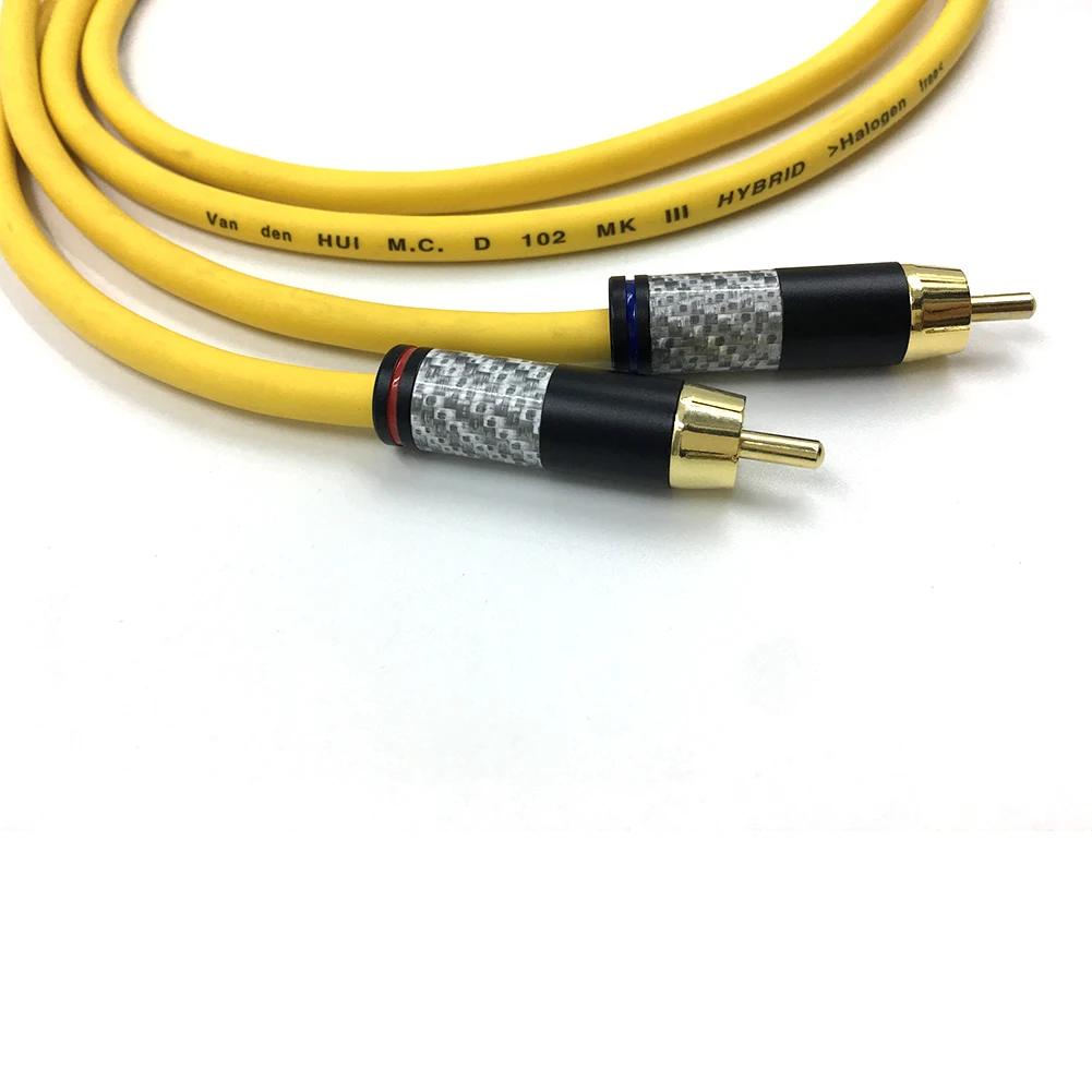 1 пара Hi-Fi XLR «папа» на RCA «папа» Кабель высокой чистоты OCC Hi-Fi 2 Rca на 2 кабеля Xlr