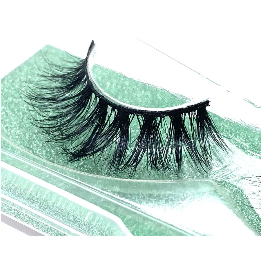 Showerstar Lashes 5D Mink Eyelashes 100% Cruelty free Lashes Handmade Reusable Natural Eyelashes Popular False Lashes Makeu