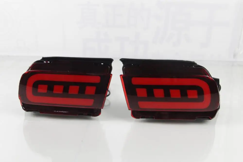 3-In-One LED Rear Bumper Reflector Light For LAND CRUISER PRADO LC150 2010-2018,(Function as Drving light, Brakelight,Turn light