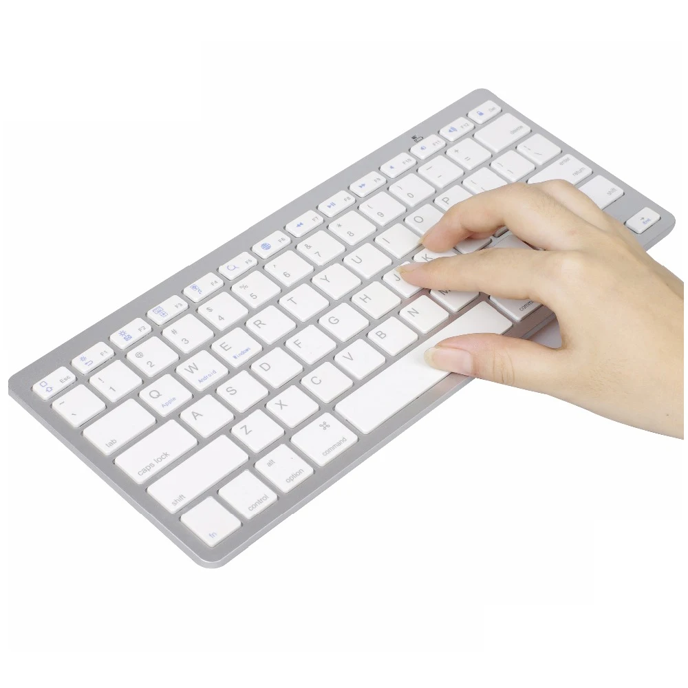 Multi  Language Bluetooth Keyboard Wireless Keyboard 78 Keys Russian/German/Korea/Spanish/FrenchFor Windows OS/Apple Mac/Android